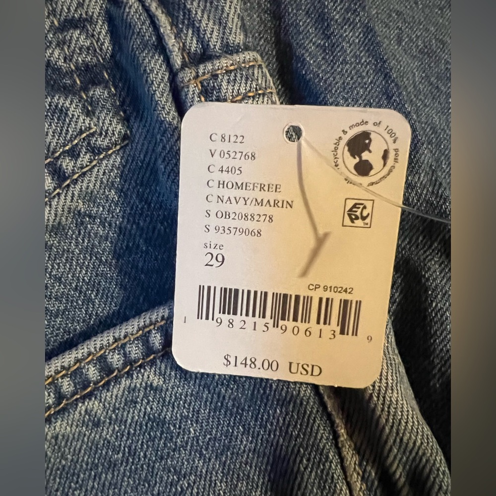 Free People We The Free Eden High Slouchy Jeans Homefree Size 29 $148 Retail NWT - Picture 11 of 13